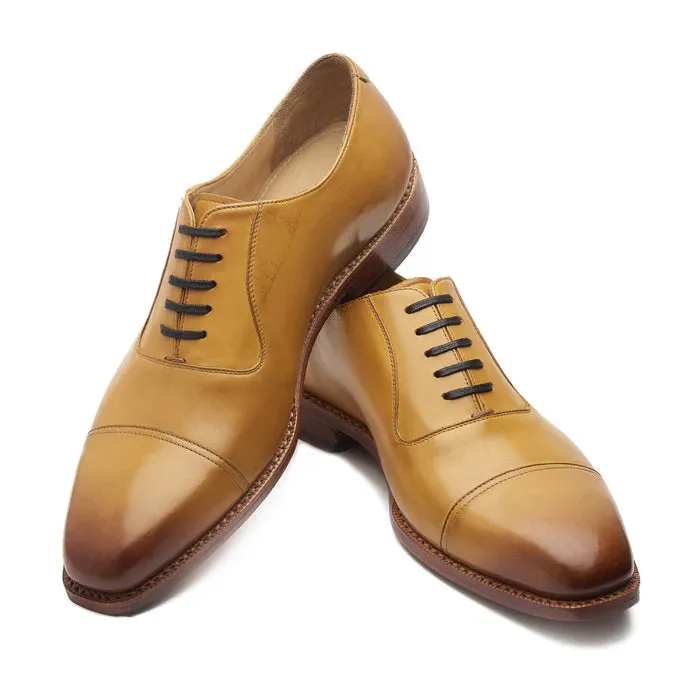 Adele-Adelaide Oxford - Mustard | Hand Welted