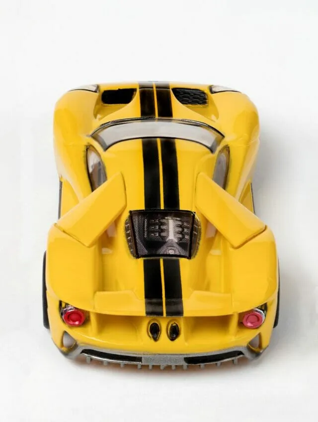 AFX 22029 Mega-G  Ford GT Triple Yellow