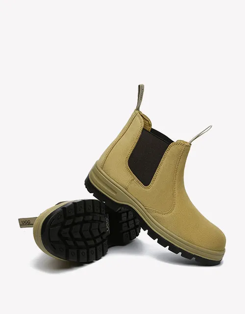 Australian Shepherd Work Safety Boots Mens Arlo Steel Toe Cap