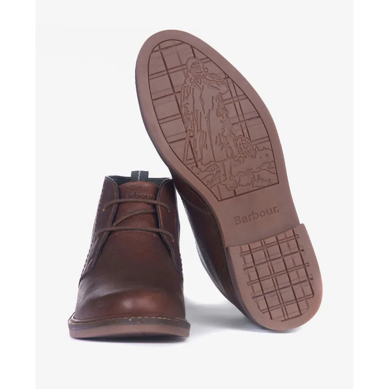 Barbour Readhead Mens Chukka Boot - Teak