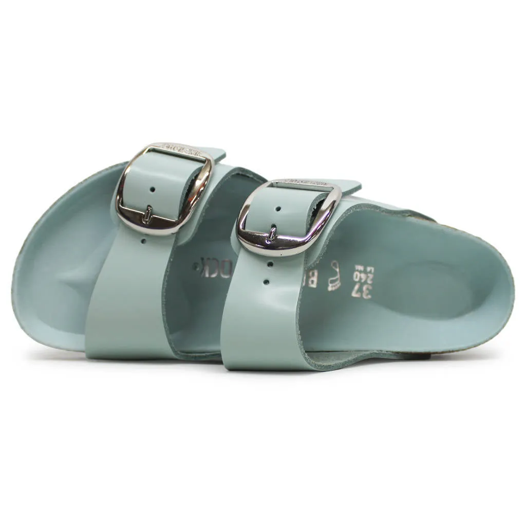 Birkenstock Arizona Big Buckle Patent Leather Unisex Slides Sandals