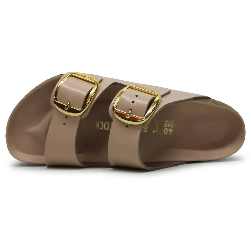 Birkenstock Arizona Big Buckle Patent Leather Unisex Slides Sandals
