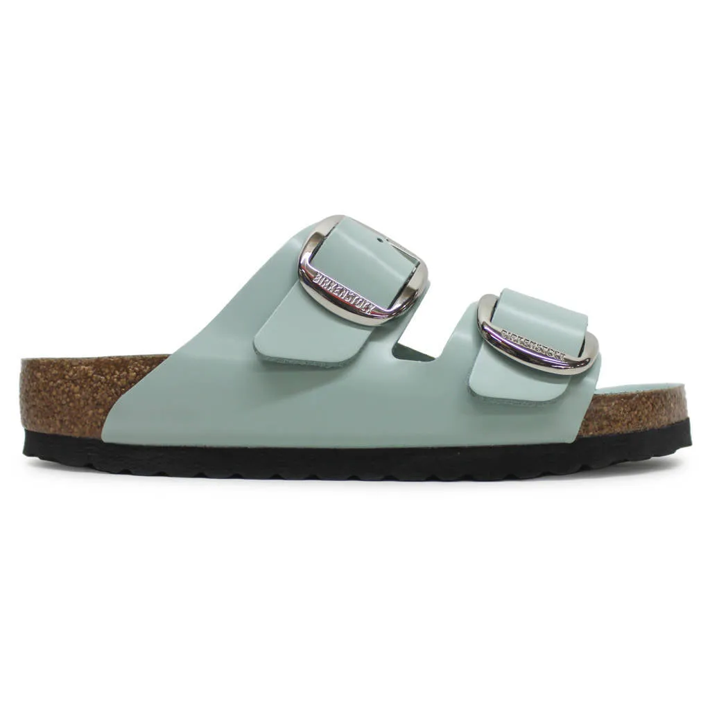 Birkenstock Arizona Big Buckle Patent Leather Unisex Slides Sandals