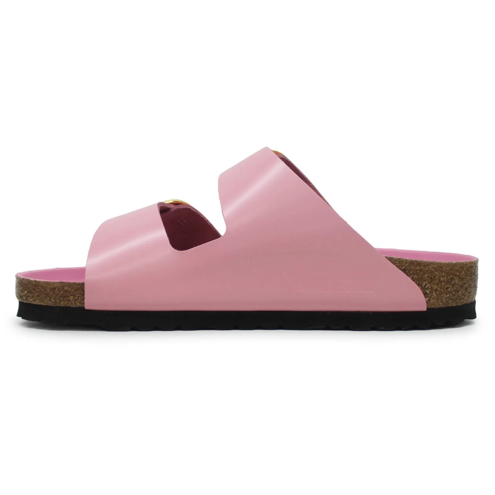 Birkenstock Arizona Big Buckle Patent Leather Unisex Slides Sandals