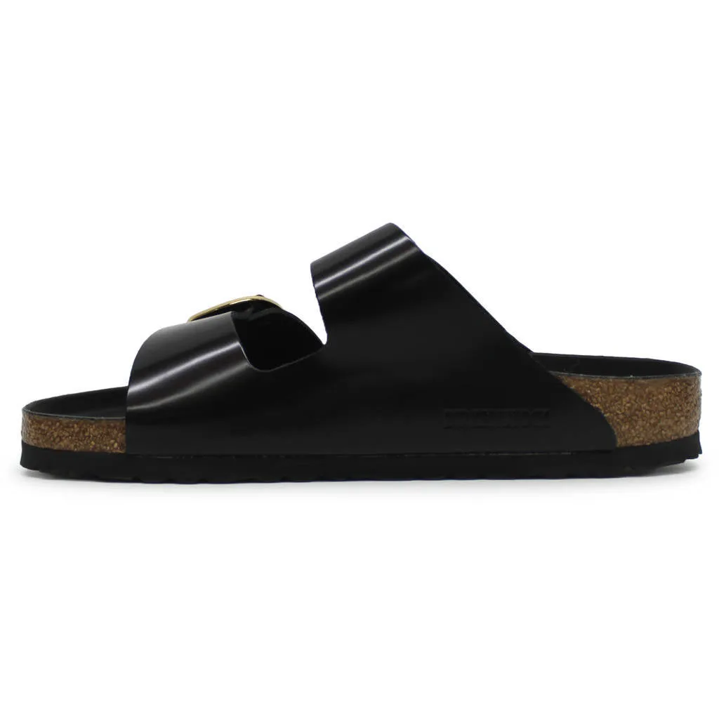 Birkenstock Arizona Big Buckle Patent Leather Unisex Slides Sandals