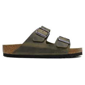 Birkenstock Arizona Oiled Leather Unisex Slide Sandals