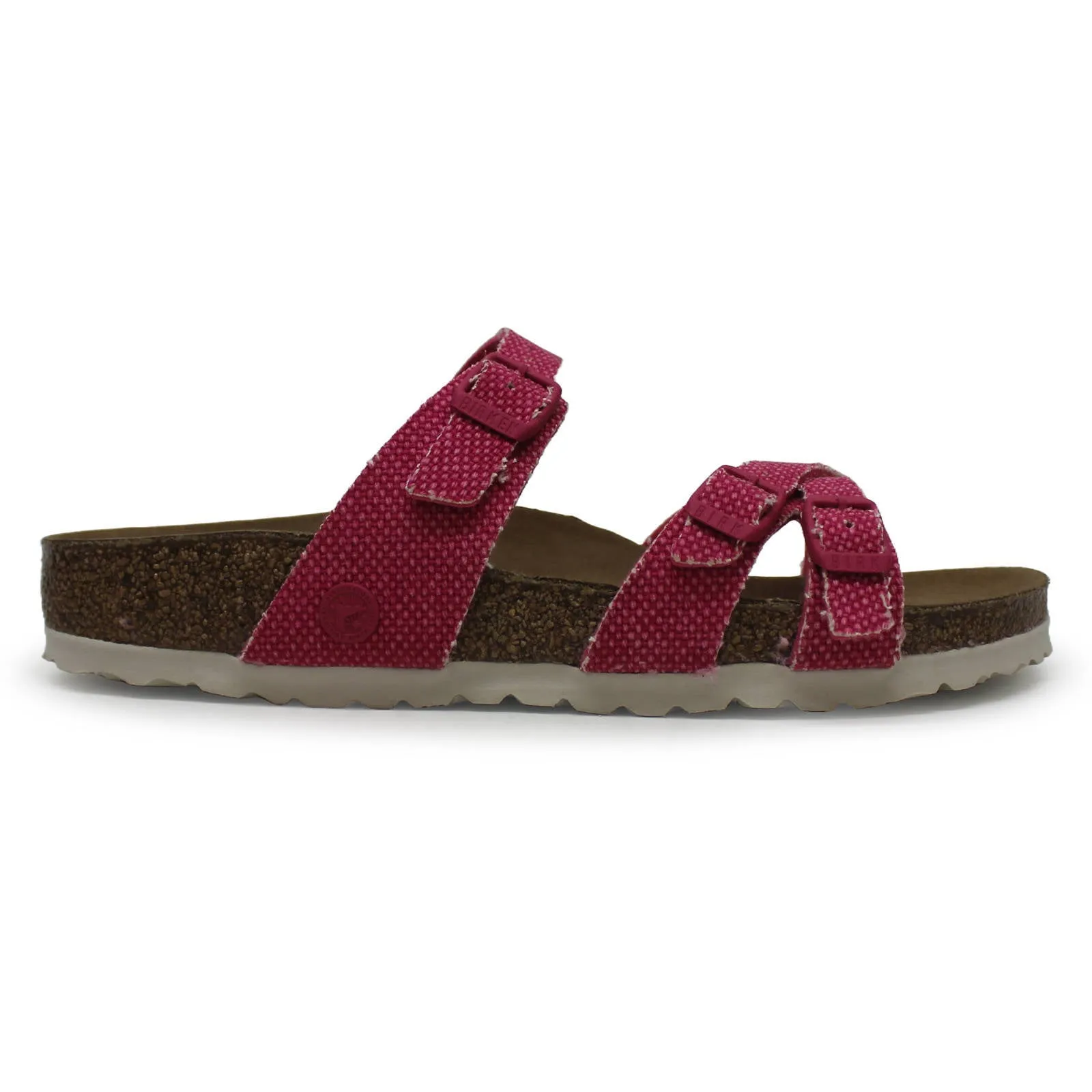 Birkenstock Franca Rivet Logo Textile Unisex Slip On Sandals