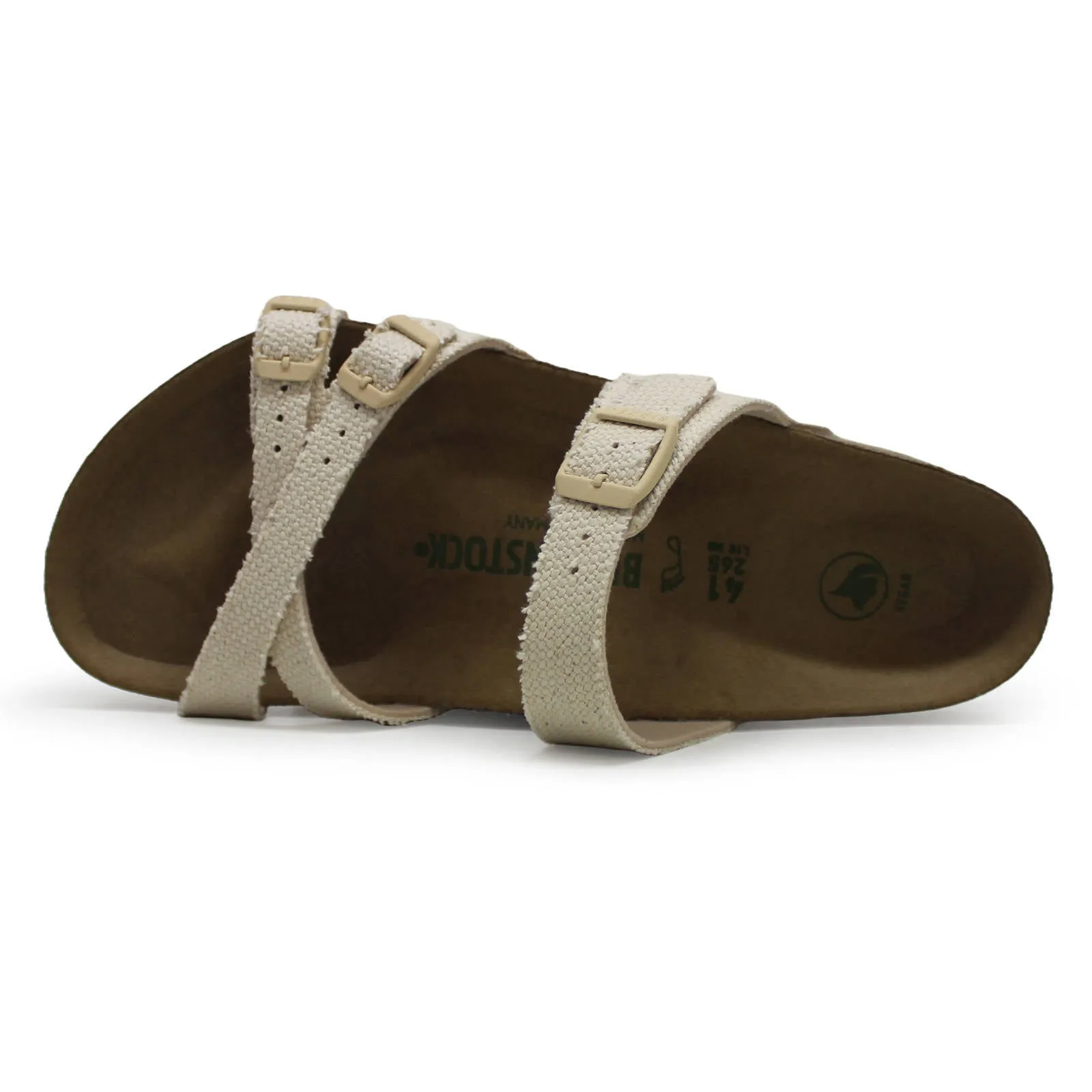 Birkenstock Franca Rivet Logo Textile Unisex Slip On Sandals