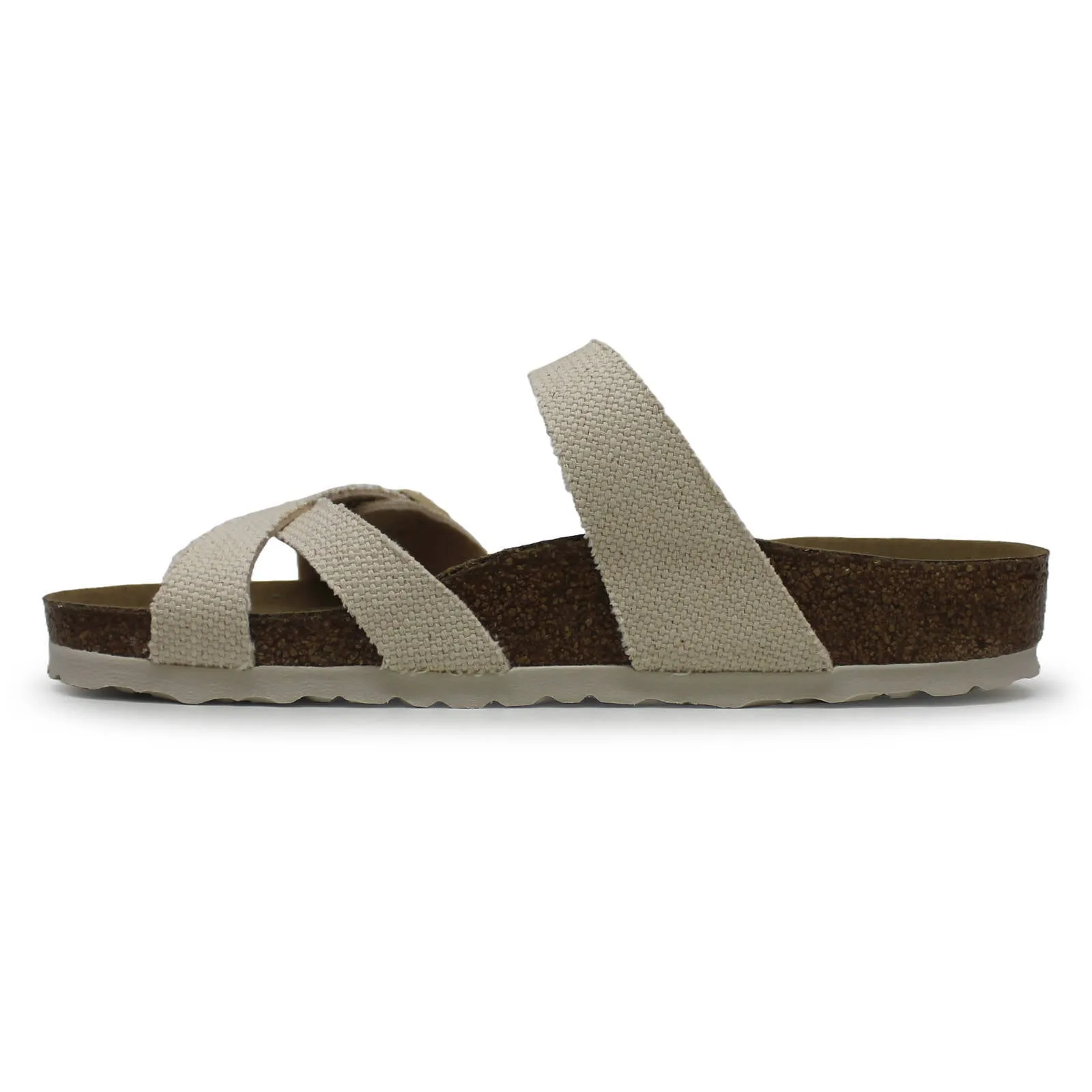 Birkenstock Franca Rivet Logo Textile Unisex Slip On Sandals