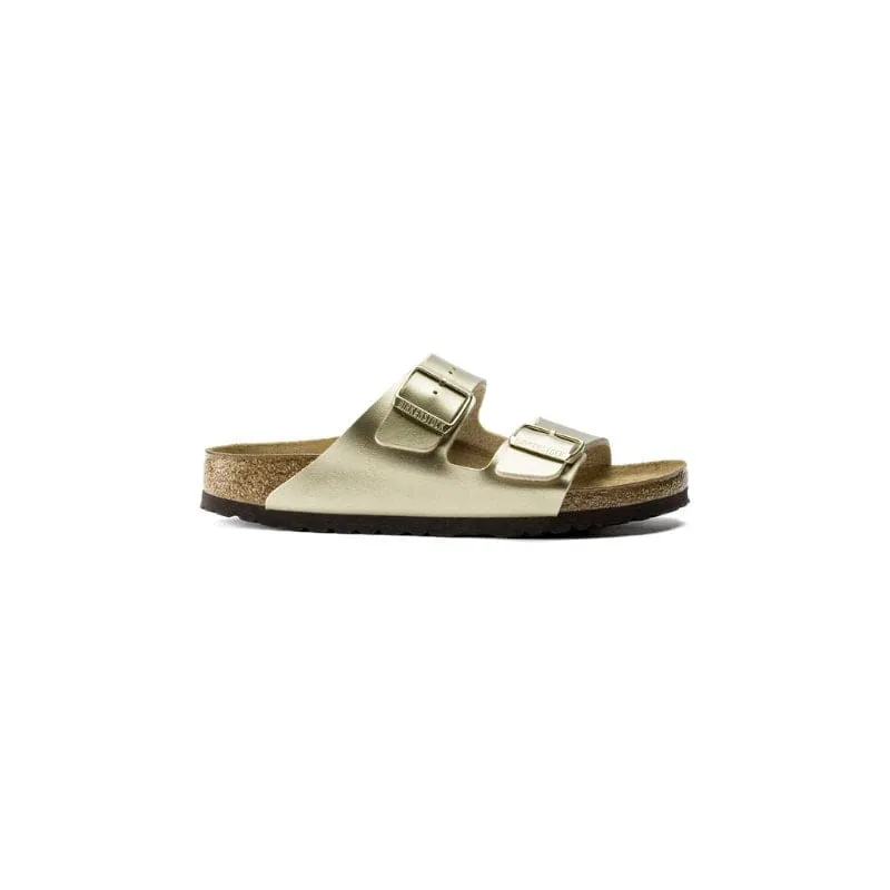 Birkenstock Womens Gold Arizona Birko Flor Sandal - 1016111