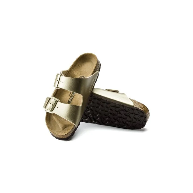 Birkenstock Womens Gold Arizona Birko Flor Sandal - 1016111