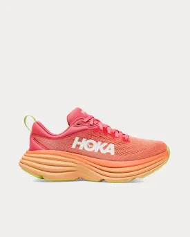 Bondi 8 Coral / Papaya Running Shoes