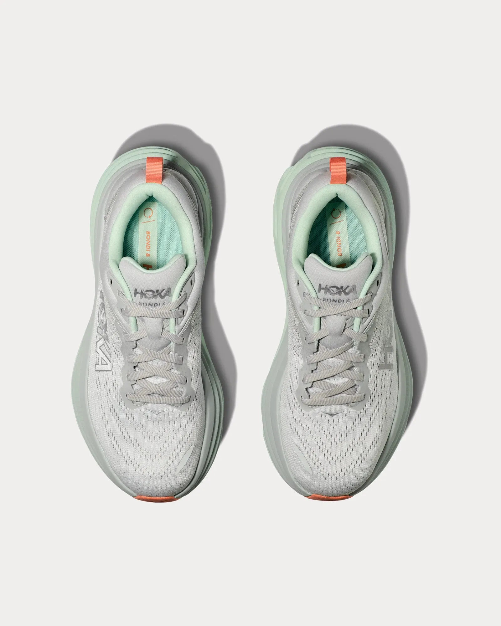 Bondi 8 Stardust / Aqua Breeze Running Shoes