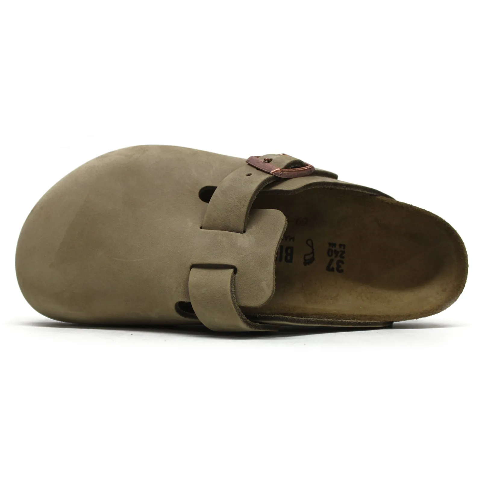 Boston Oiled Leather Unisex Slip On Sandals