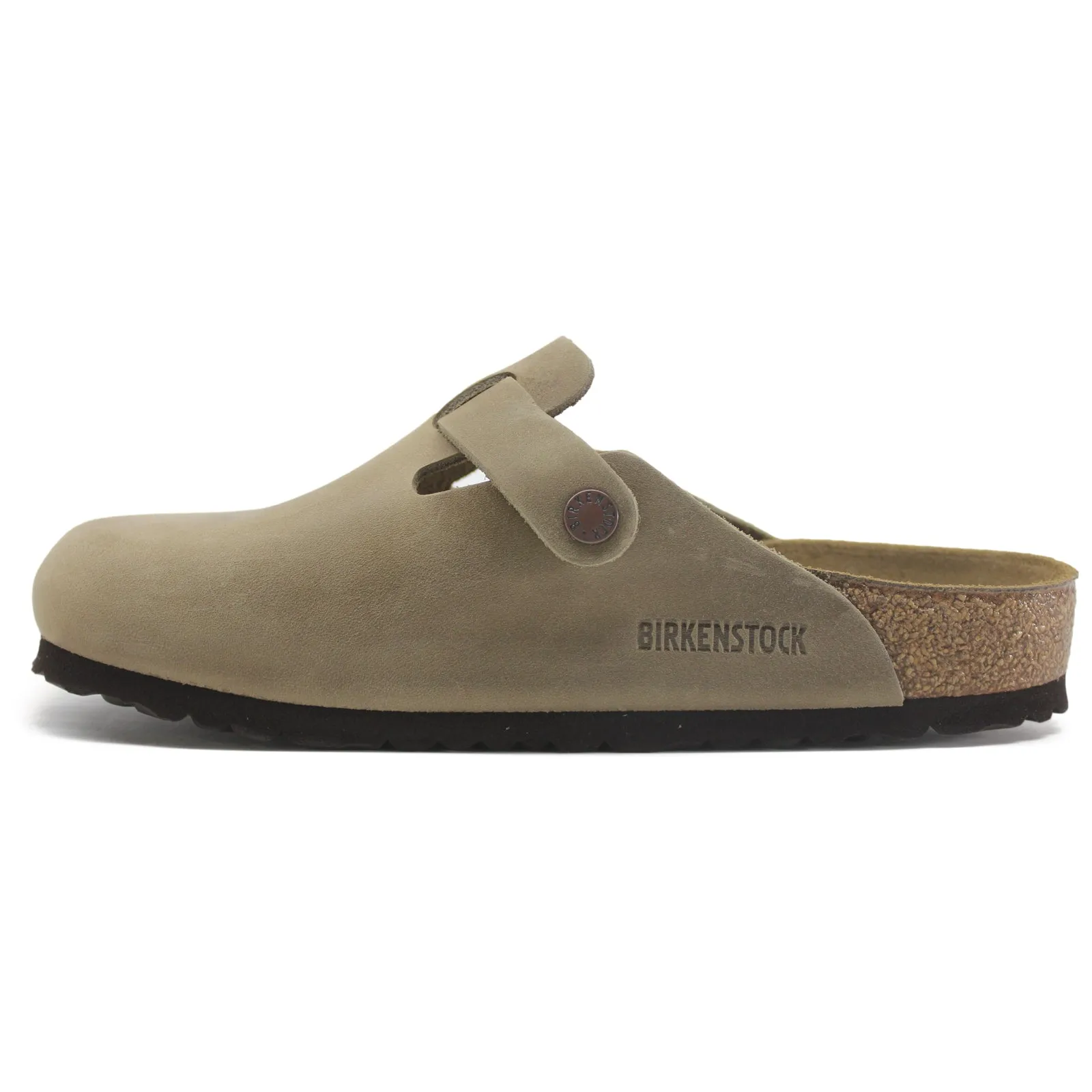 Boston Oiled Leather Unisex Slip On Sandals
