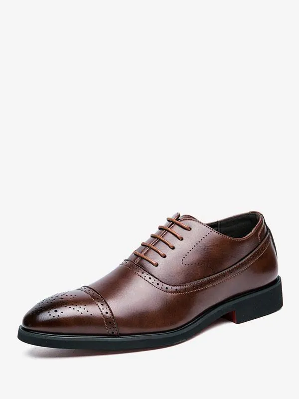 Business Casual Oxford Leather Shoes