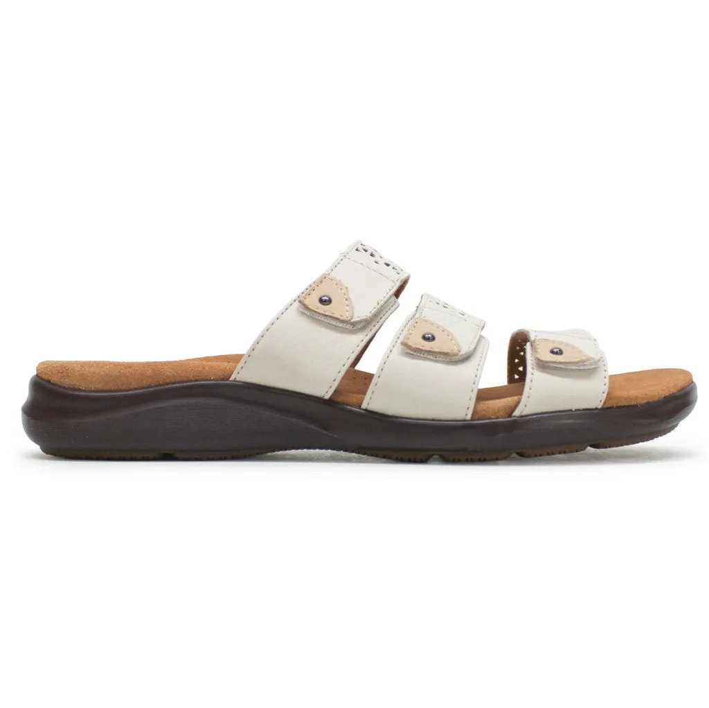 Clarks Kitly Walk Leather Women's Slider Sandals