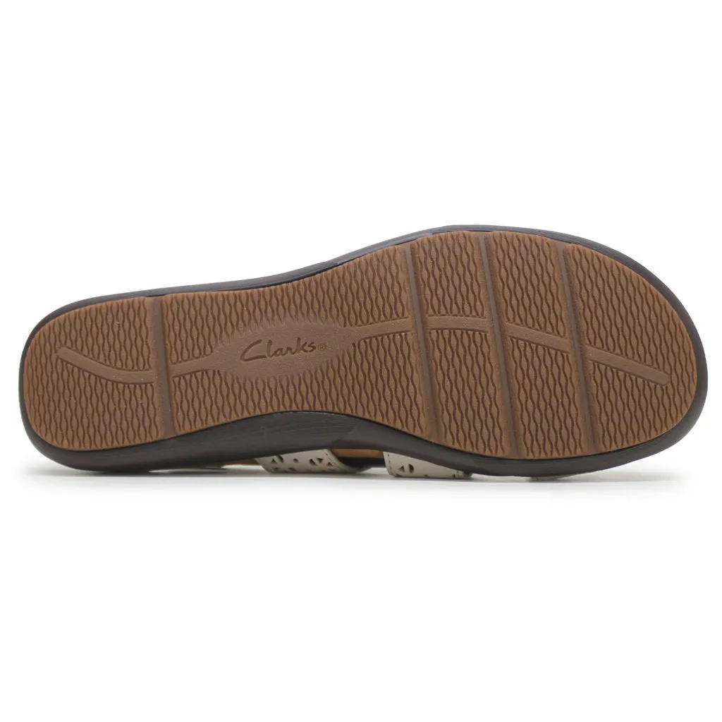 Clarks Kitly Walk Leather Women's Slider Sandals