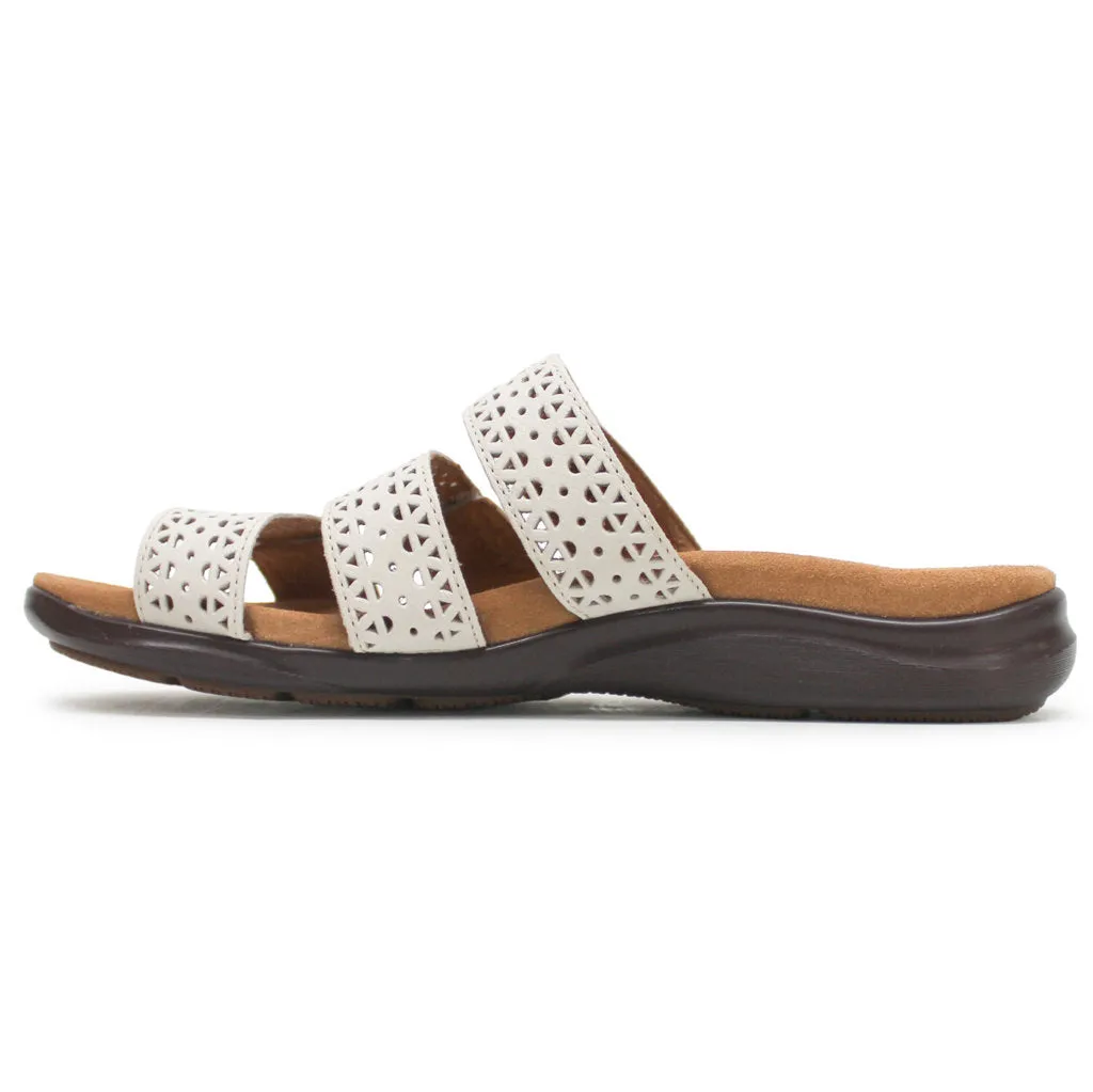 Clarks Kitly Walk Leather Women's Slider Sandals