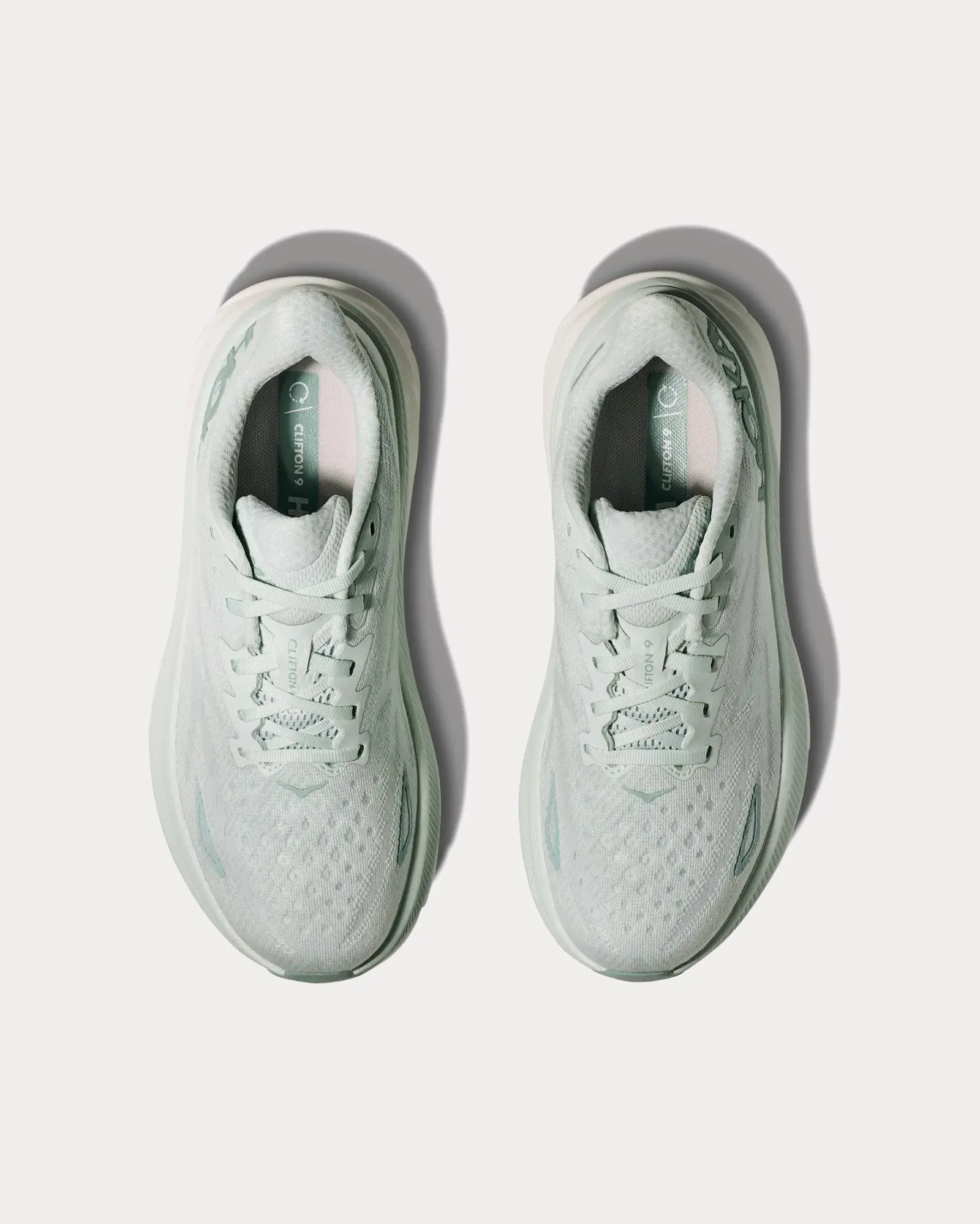 Clifton 9 Droplet Grey / Druzy Running Shoes