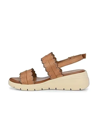 Delize Light Leather comfort Wedge Women's Tan 61330-39
