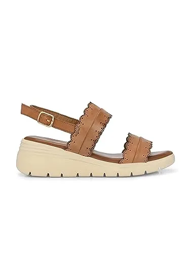 Delize Light Leather comfort Wedge Women's Tan 61330-39