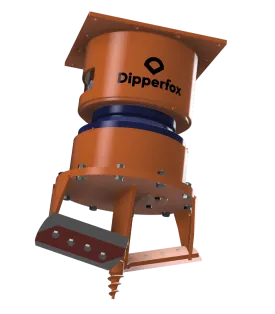 Dipperfox Stump Crushers | Model SC600 | 3-14 Ton | For Excavator/Backhoe Loader/Track Loader