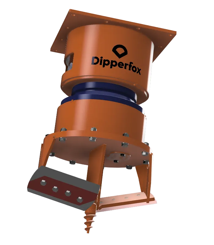 Dipperfox Stump Crushers | Model SC600 | For Mini Compact / Compact Track Loader