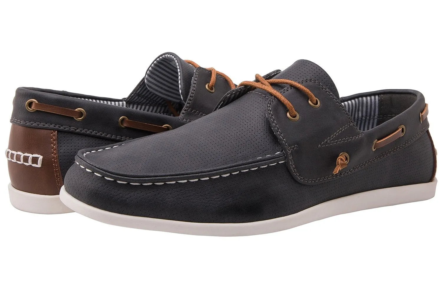 Globalwin Mens Casual Loafers Lace Up Classic Driving Boat Shoes