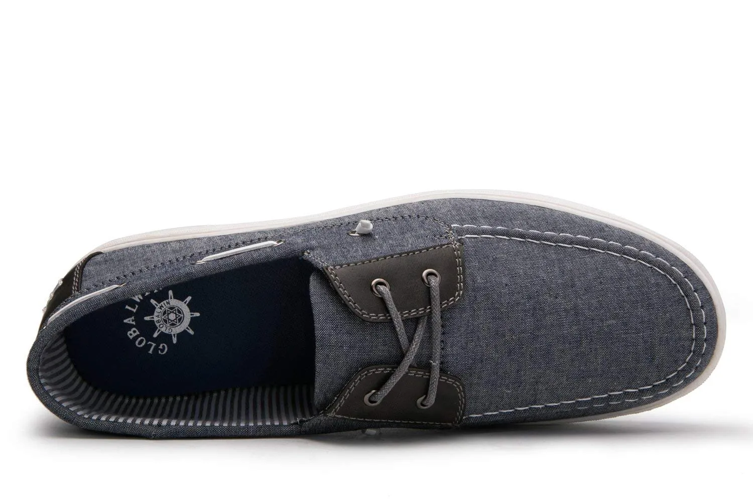 Globalwin Mens Casual Loafers Lace Up Classic Driving Boat Shoes
