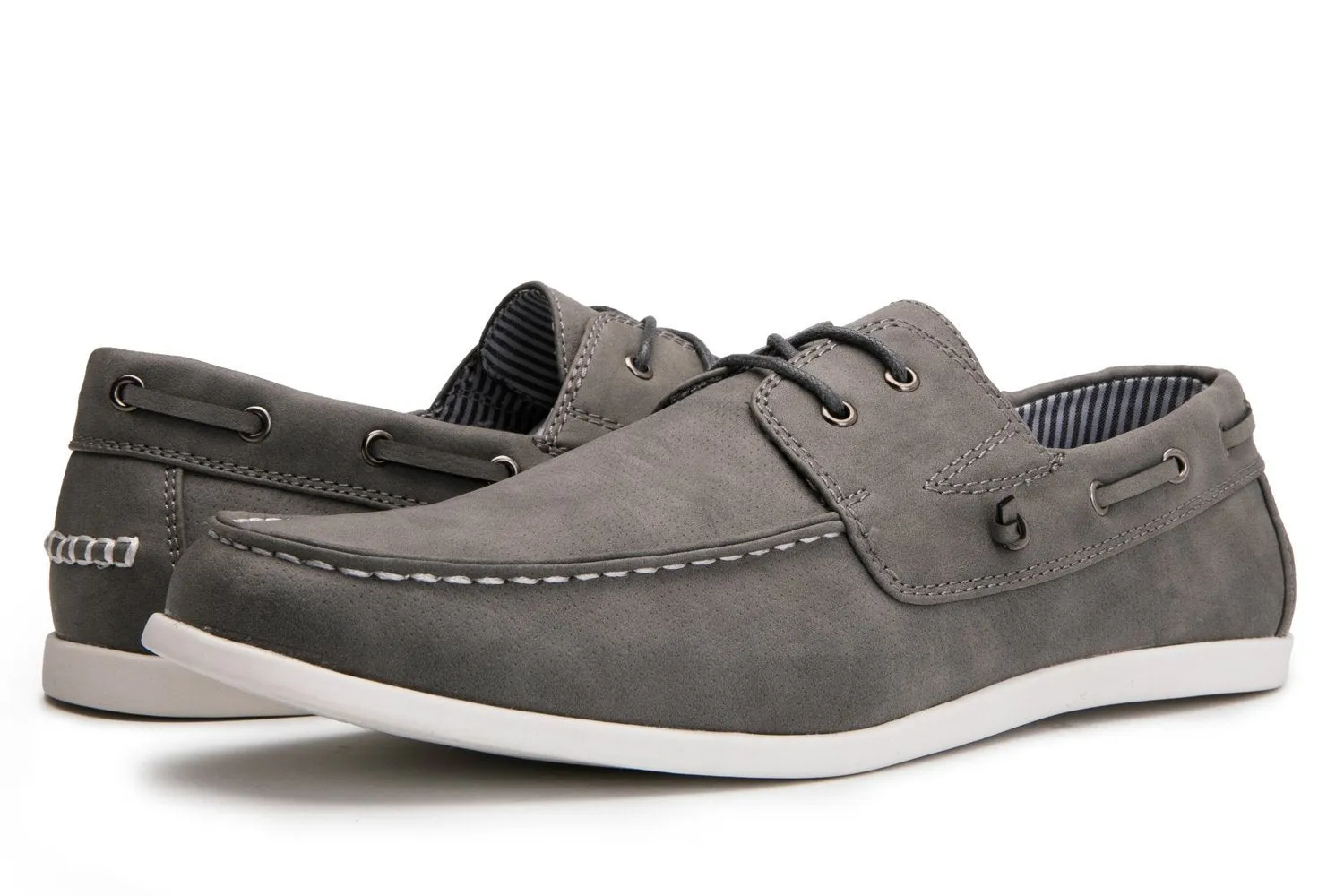 Globalwin Mens Casual Loafers Lace Up Classic Driving Boat Shoes