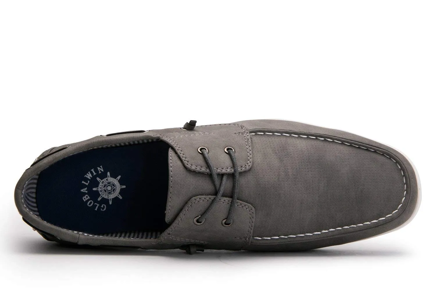 Globalwin Mens Casual Loafers Lace Up Classic Driving Boat Shoes