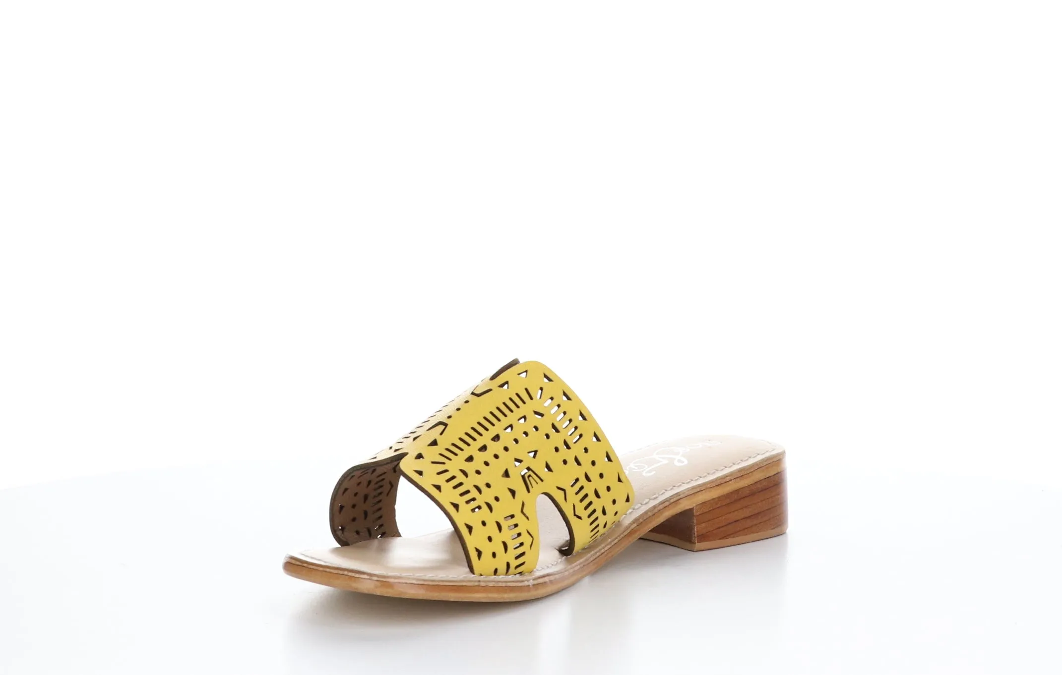 IMST Yellow Casual Slides