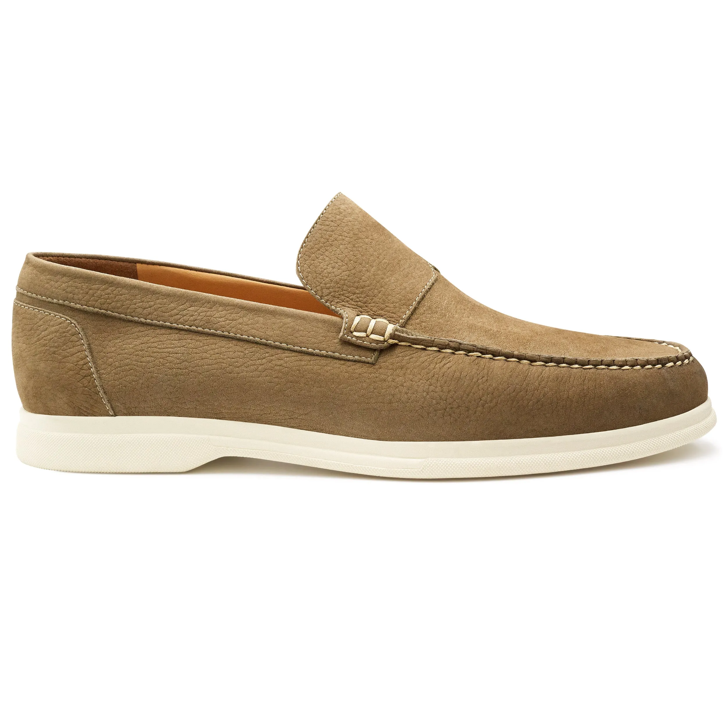 Men´s green suede loafers