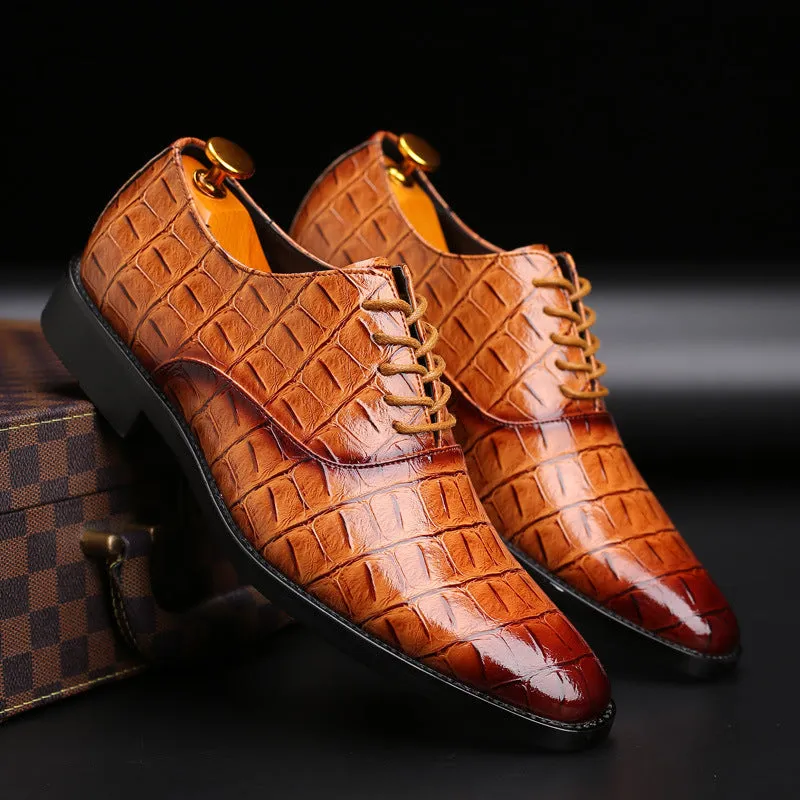 Men's Leather Shoes British Casual Shoes | Brodtica.com