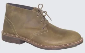 NAOT Pilot Pine Green Mens Leather Lace Up Boot