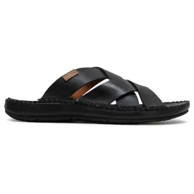 Pikolinos Tarifa Leather Men's Open Back Sandals