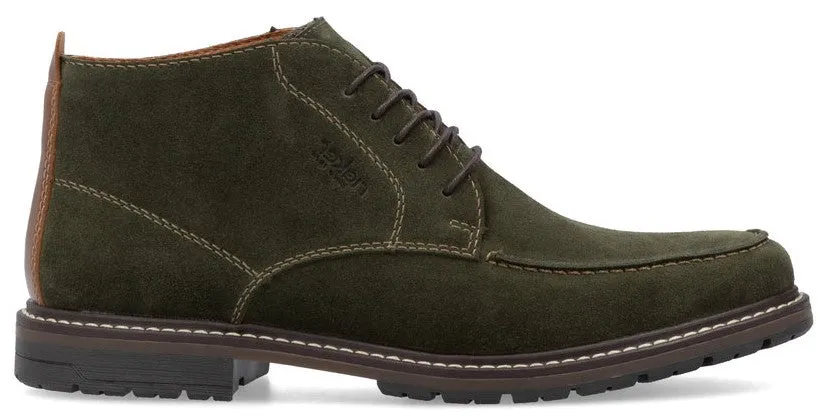 Rieker 13700-54 Mens Suede Leather Lace Up Chukka Boot