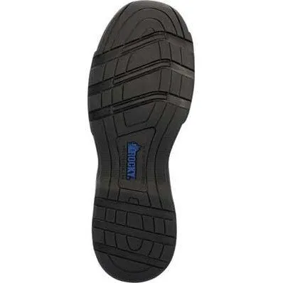 Rocky Men's Code Blue 8" Soft Toe Slip Resist Service Boot- Black- RKD0124