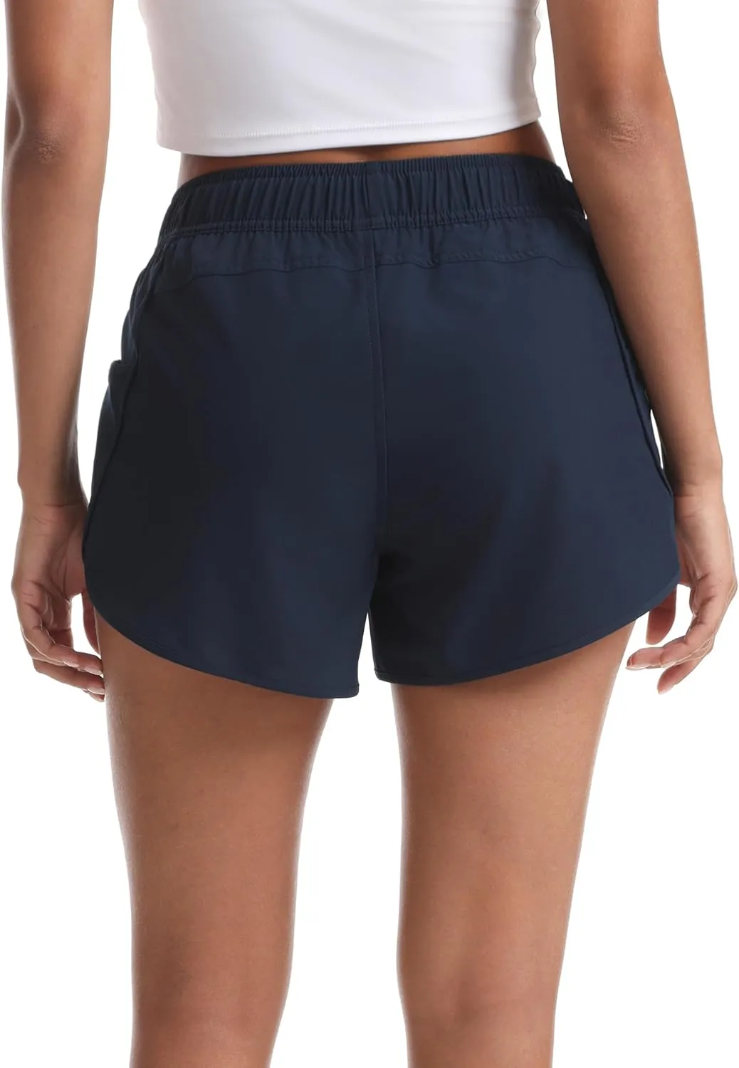 Rrosseyz Women??s Hiking Shorts with Pockets Quick Dry Stretch Workout Shorts for Outdoor Casual and Travel