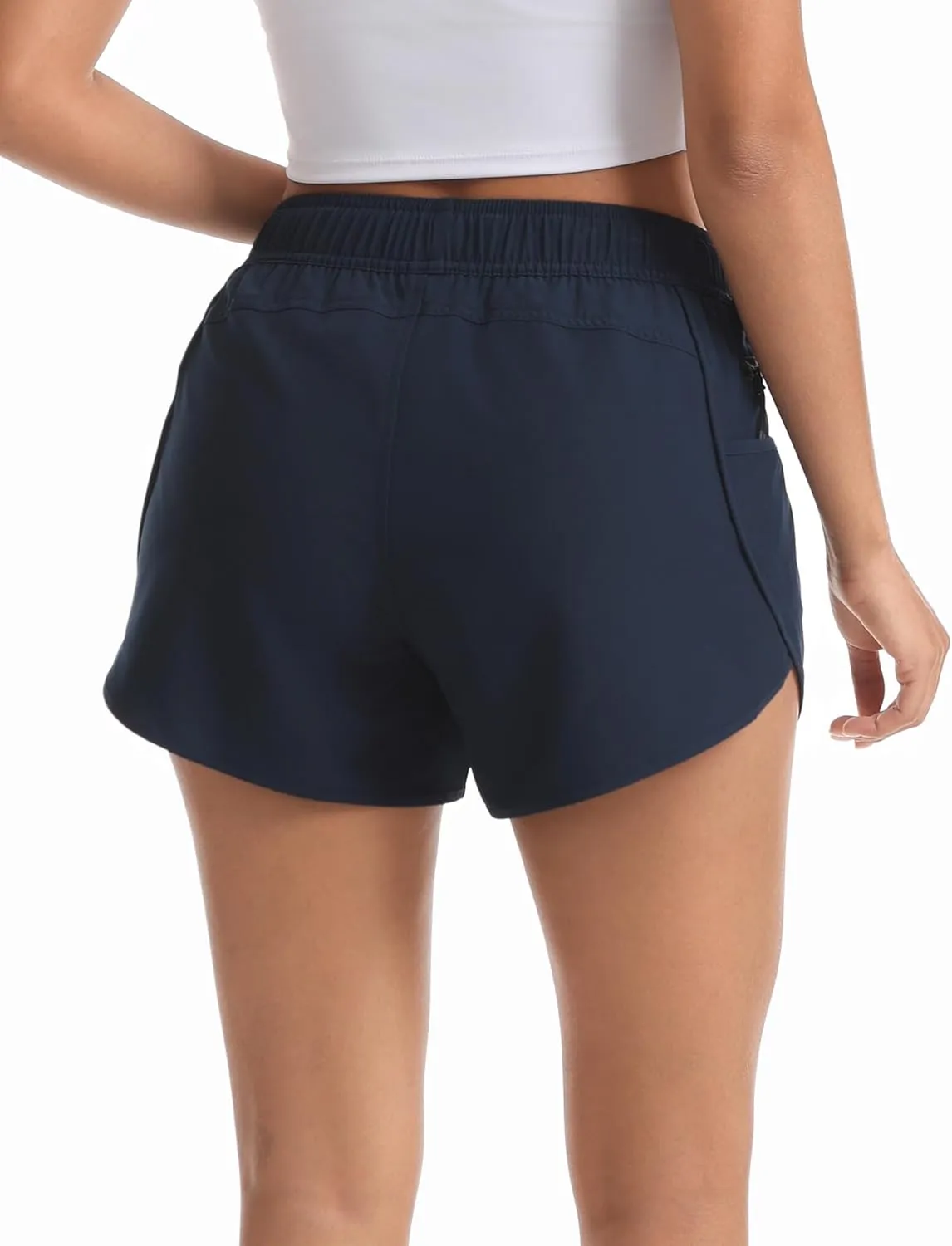 Rrosseyz Women??s Hiking Shorts with Pockets Quick Dry Stretch Workout Shorts for Outdoor Casual and Travel