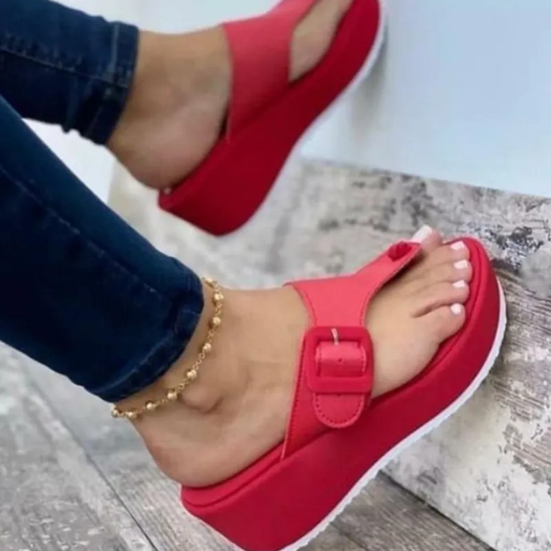 Summer Casual Platform Flip Flops