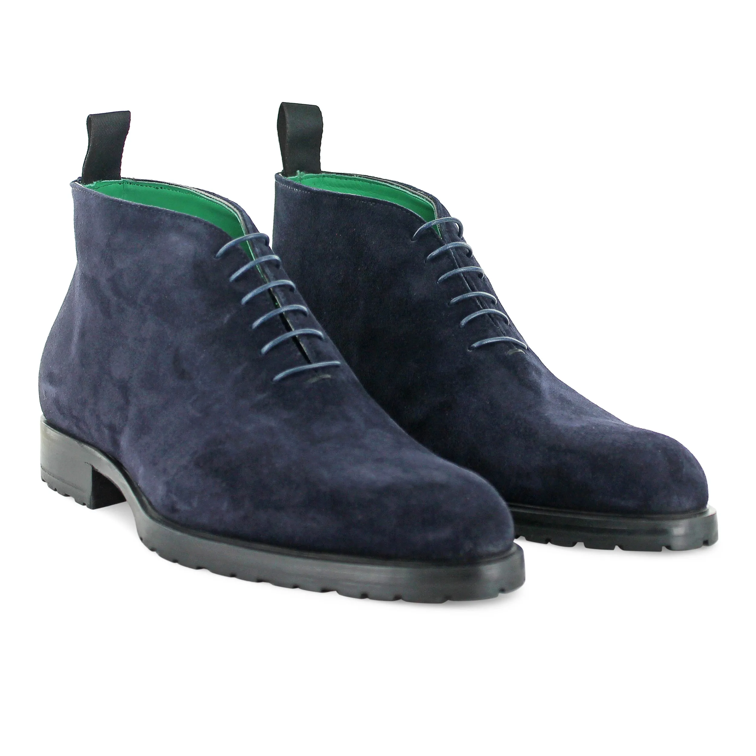T698 - Chukka Boot Blue Suede