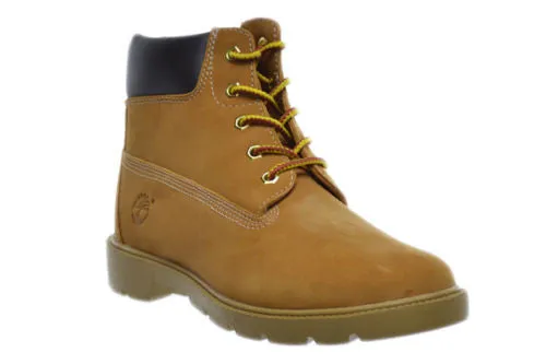 Timberland Big Kids 6 Inch Basic Waterproof Boots Wheat