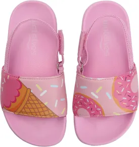 WateLves Toddler Boys Girls Slides Sandals for Swim Beach Kids Water Shoes Casual Summer Slippers