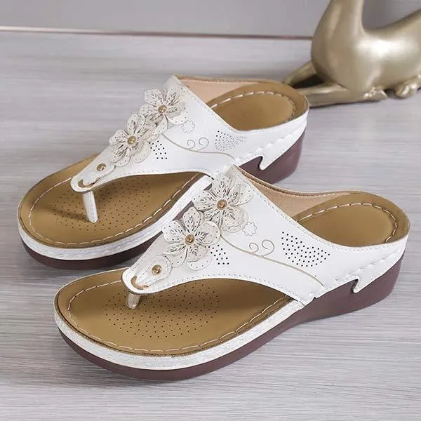 Women's Open-toe Thong Sandals 38040500C