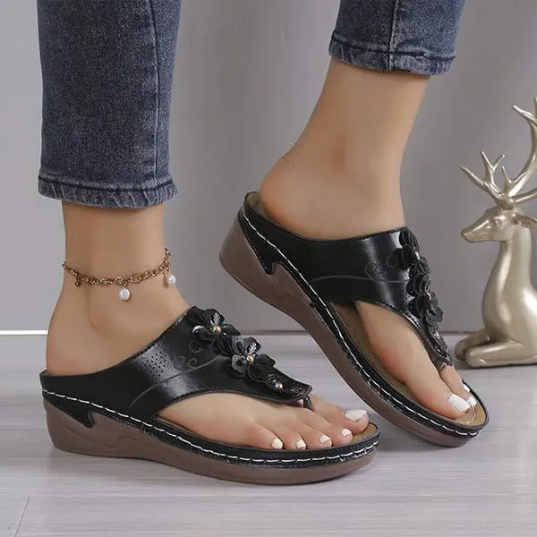 Women's Open-toe Thong Sandals 38040500C