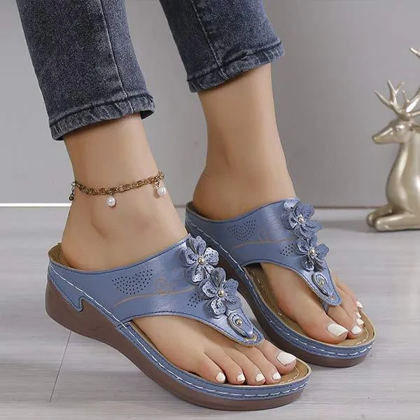 Women's Open-toe Thong Sandals 38040500C